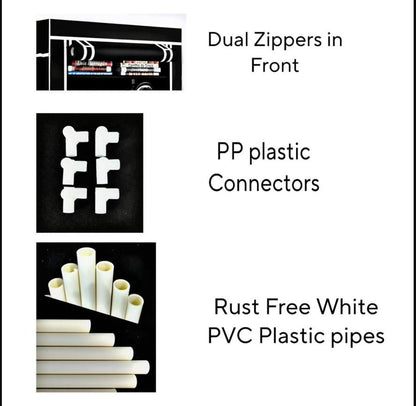 4 Rack Collapsible Wardrobe Cabinet and Shoe Rack